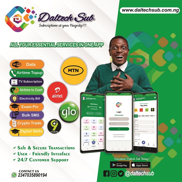 Daltechsub VTU Services